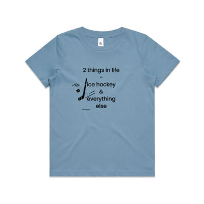 2 Things in Life Ice Hockey & Everything Else tee Thumbnail